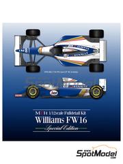 MFH 1/12 FW16 スペシャルエディション プラモデル】モデリファクトリーヒロ 1/12 Williams FW16